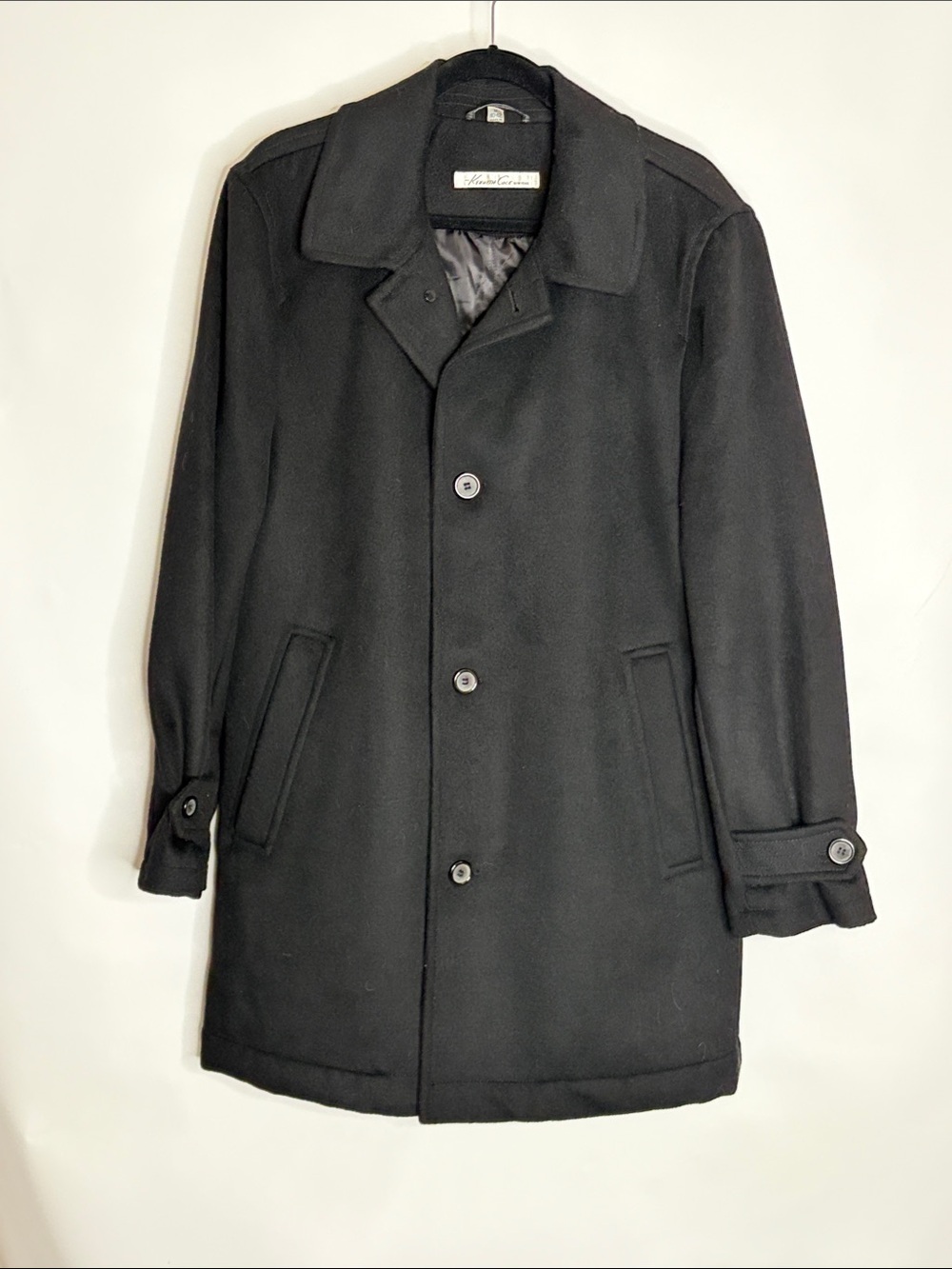 Kenneth Cole New York / Gruner
& Co. men's wool-blend car coat 40-42